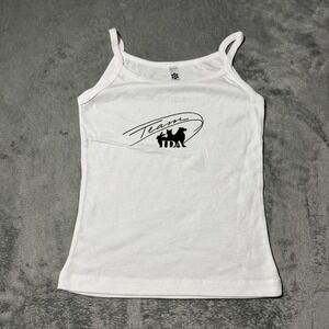 VTG Y2K Team Ida Pets Statement Tanktop Womens Size M‎ Indie Cute Classic Girl